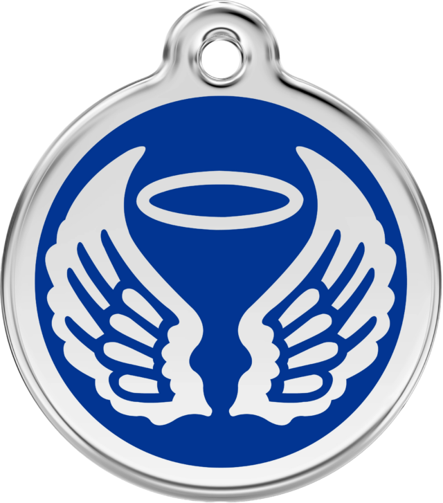 Médaille chien RED DINGO ange