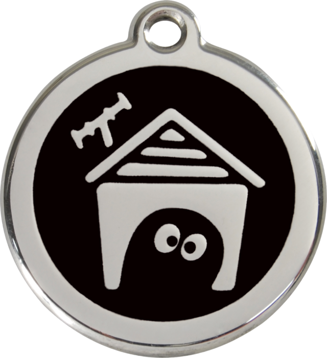 Médaille chien RED DINGO Niche Noire
