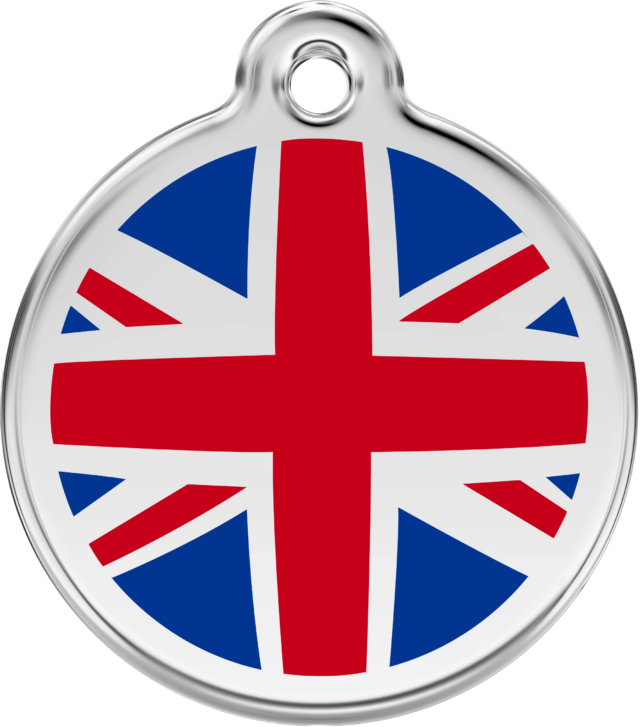 Médaille chien RED DINGO UK