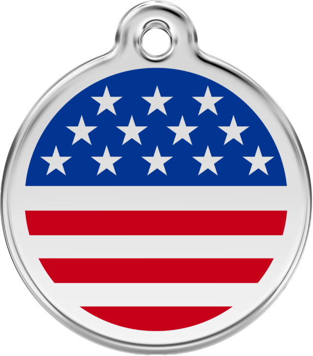 Médaille chien RED DINGO US