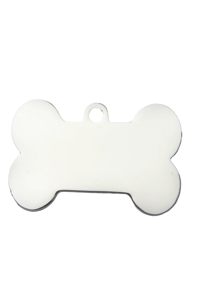 Médaille chien Os avec bélière