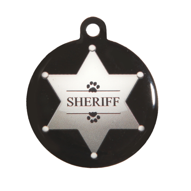 Médaille QR code Sheriff